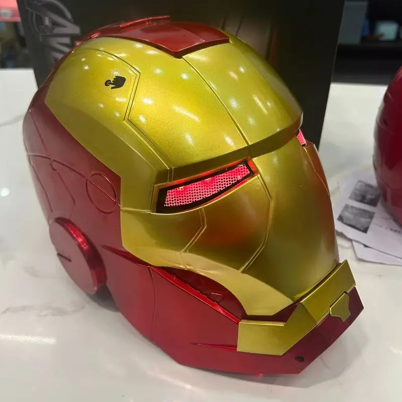 iron man 2 helmet toy Marvel Iron Man Helmet Electric Toy Mask Automatic Model – Hidden Heroes