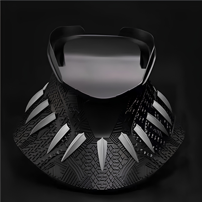 Black Panther 1:1 Scale Wearable Helmet