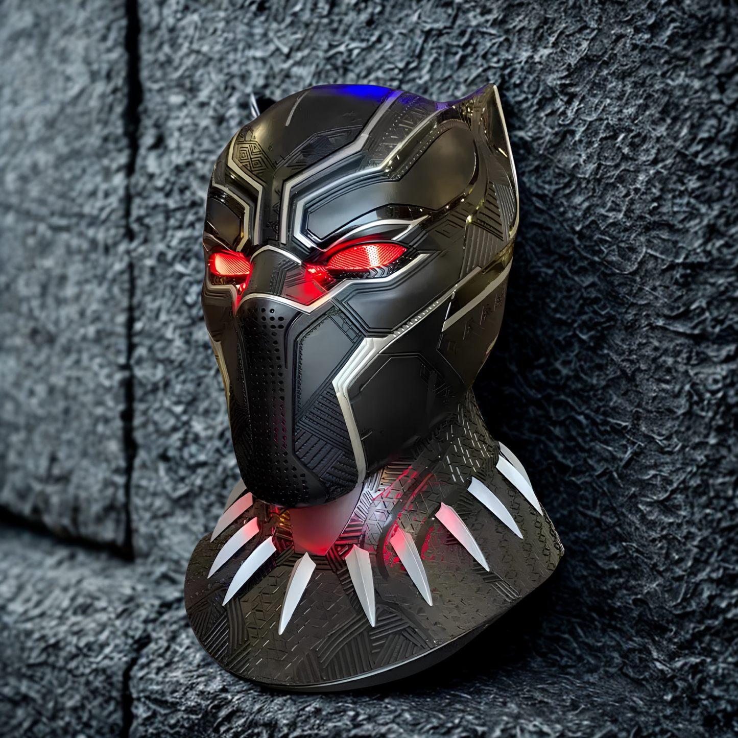 Black Panther 1:1 Scale Wearable Helmet