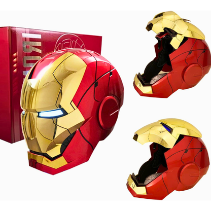 Iron Man MK7 Gold Helmet (With Jarvis - Voice, Remote, and Touch Control)