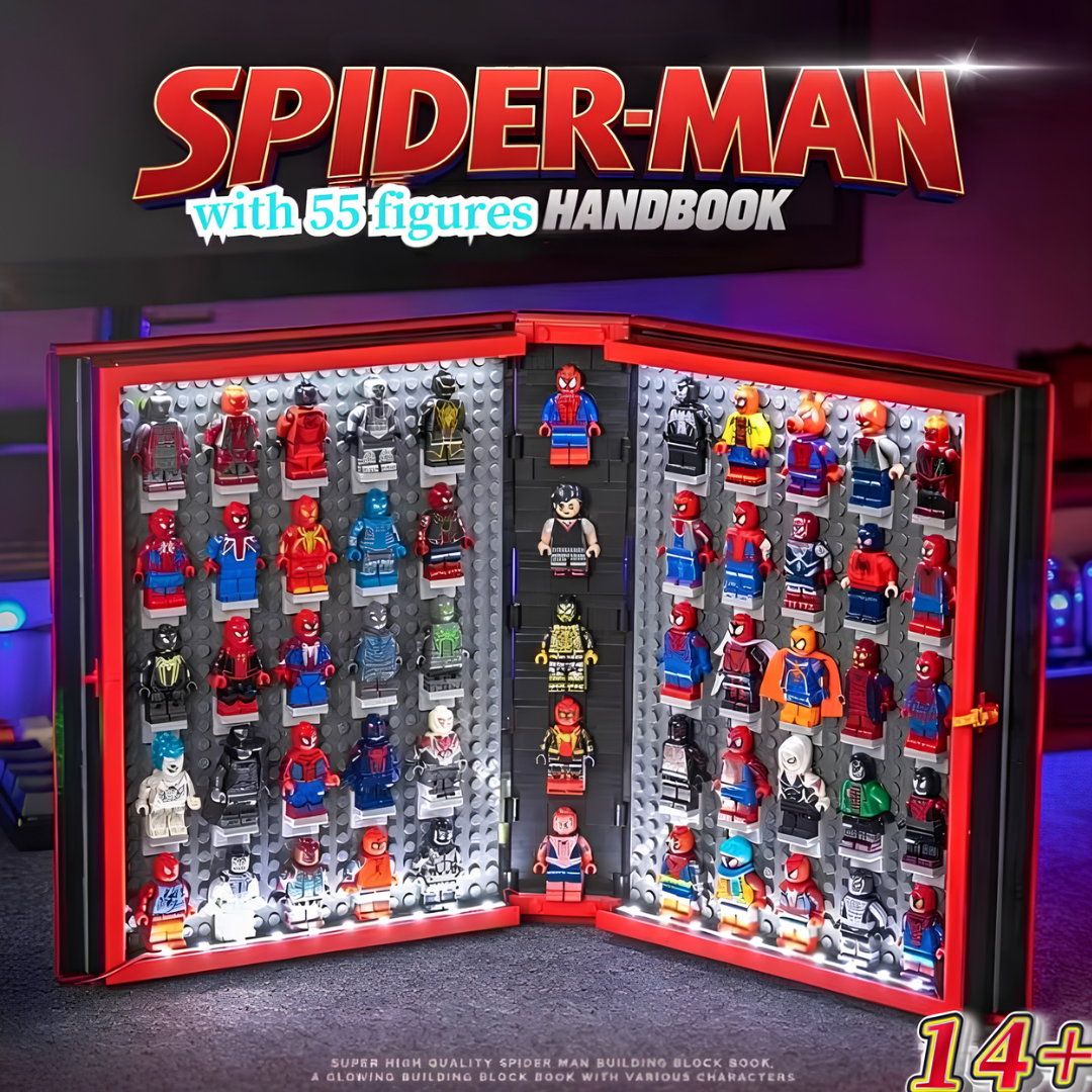 Spider Book (55 Styles Of Figures Building Block Book)