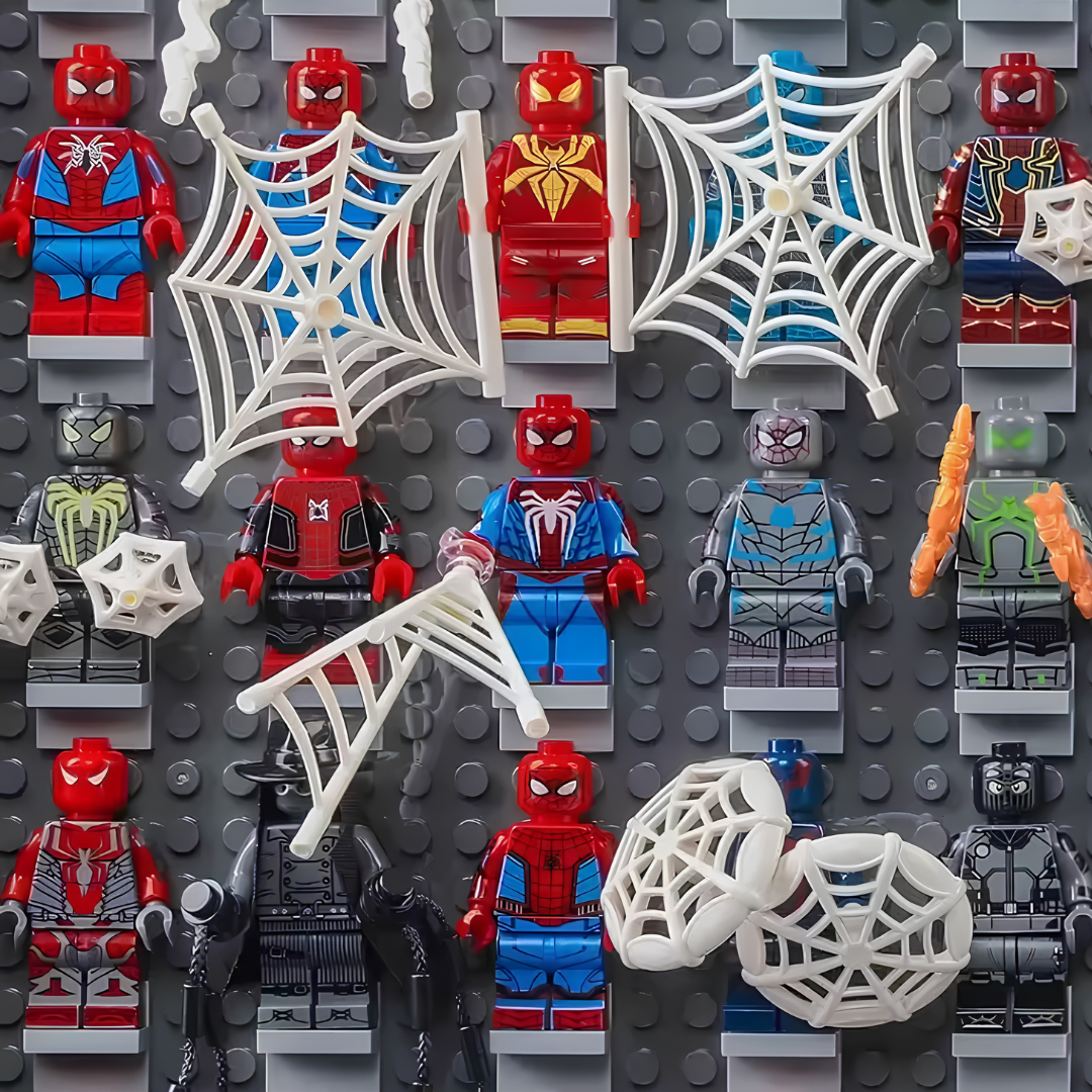 Spider Book (55 Styles Of Figures Building Block Book)