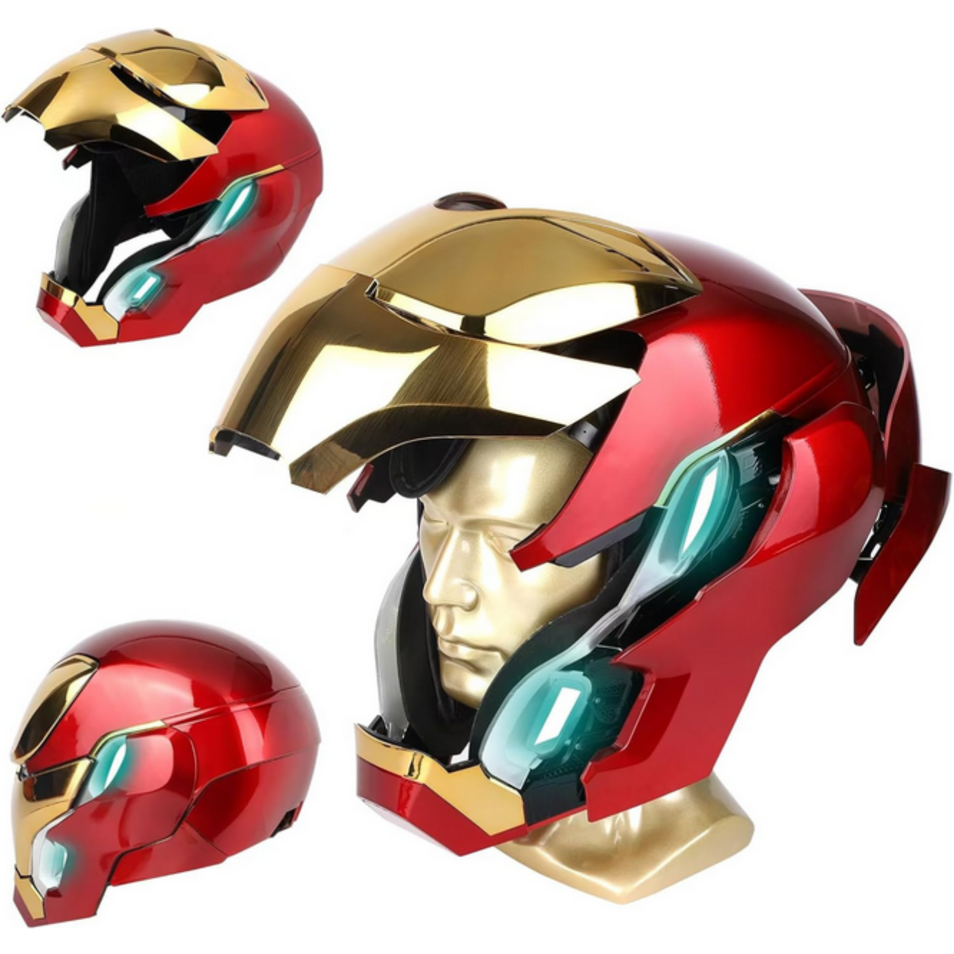 iron man helmet hasbro Avengers: Endgame Marvel Legends Series Electronic Mark LXXXV The finish creates an illusion of advanced alloy construction Marvel Legends Series Iron Man