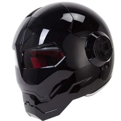 Iron Man Style Motorcycle Helmet Full Face - DOT APPROVED