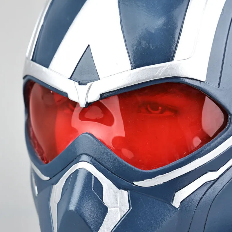 Captain America (Sam Wilson) Helmet "Brave New World" Cosplay Helmet