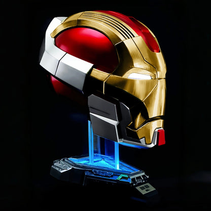 Ironman Mk17 "The Heartbreaker" 1:1 Wearable Cosplay Voice-Activated Helmet