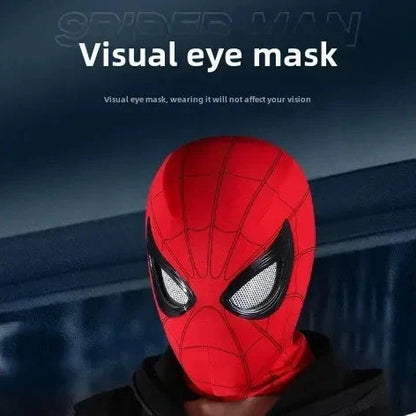 New Amazing Spider Hero Movable Mask - Cosplay Electric Ring Eye Control Luminous Collection Model