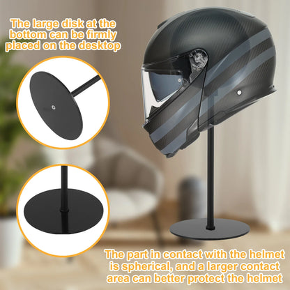Helmet Stand Desktop Display Holder with Stable Base