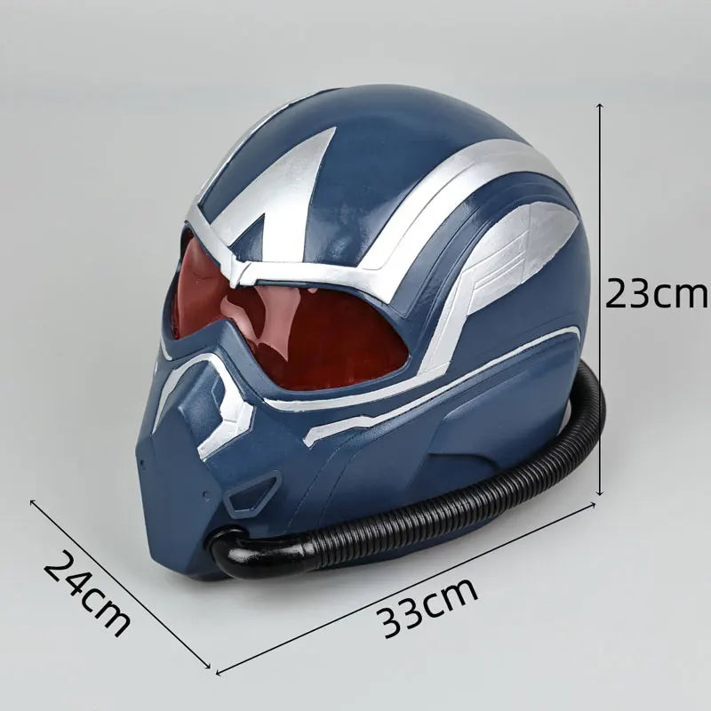Captain America (Sam Wilson) Helmet "Brave New World" Cosplay Helmet
