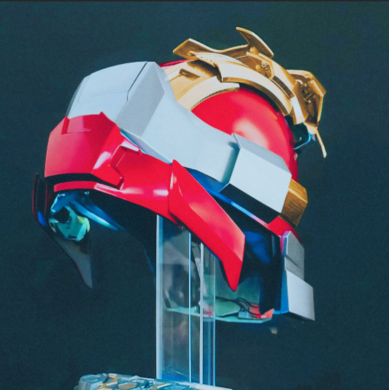 Ironman Mk17 "The Heartbreaker" 1:1 Wearable Cosplay Voice-Activated Helmet