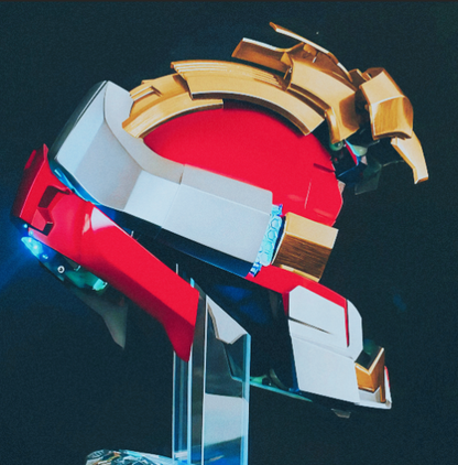Ironman Mk17 "The Heartbreaker" 1:1 Wearable Cosplay Voice-Activated Helmet