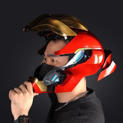 Iron Man Mk50 Collectible Helmet 1:1 Scale Remote, Touch & Voice Control