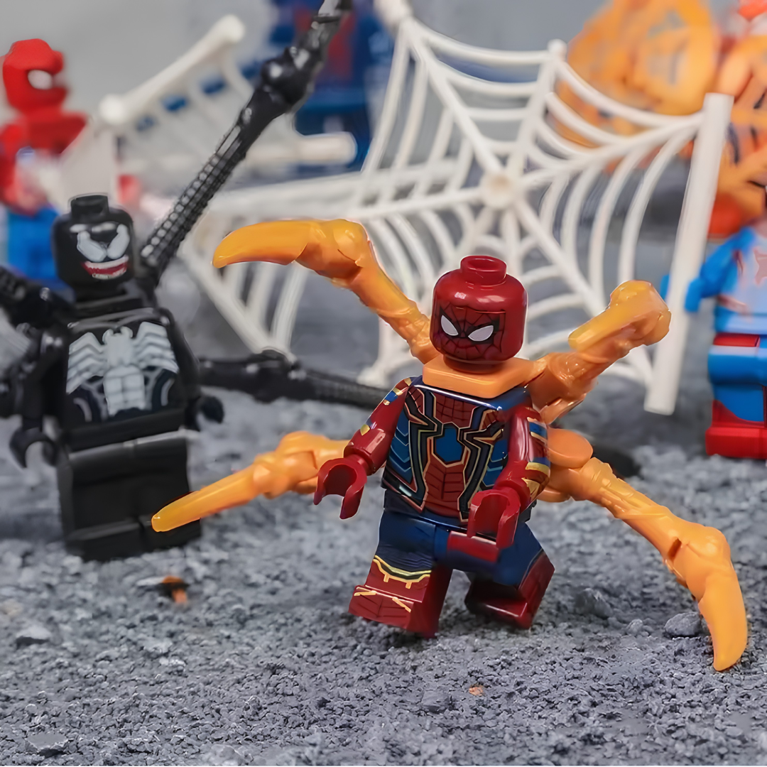 Spider Book (55 Styles Of Figures Building Block Book)